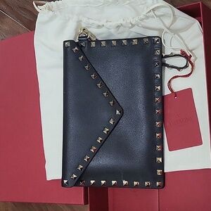 Valentino rockstud clutch